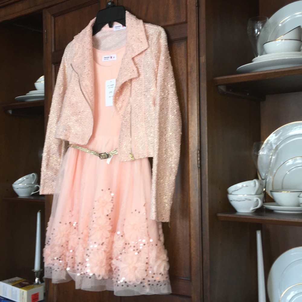 2 piece girl dress